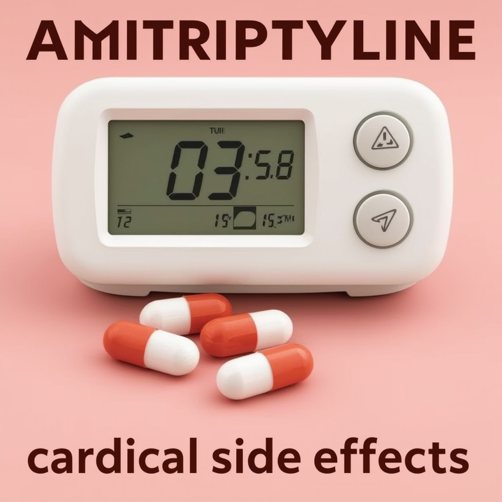 Amitriptyline cardiac side effects — risks, monitoring, and safety guidance